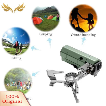 Foldable Portable Camping Gas Stove – 2800W