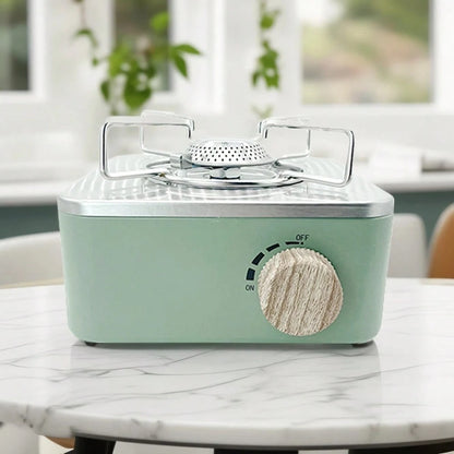 Outdoor Compact Camping Stove, Portable Butane Gas Stove, Cooking Burner, Picnic Hot Pot Stove, Boiling Water Cartridge Stove (Without Igniter)