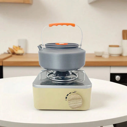 Outdoor Compact Camping Stove, Portable Butane Gas Stove, Cooking Burner, Picnic Hot Pot Stove, Boiling Water Cartridge Stove (Without Igniter)