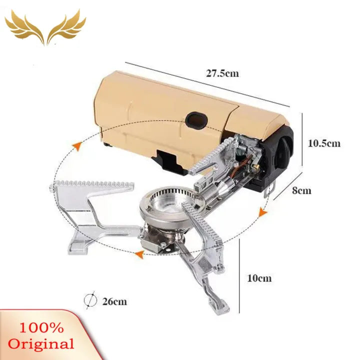 Foldable Portable Camping Gas Stove – 2800W